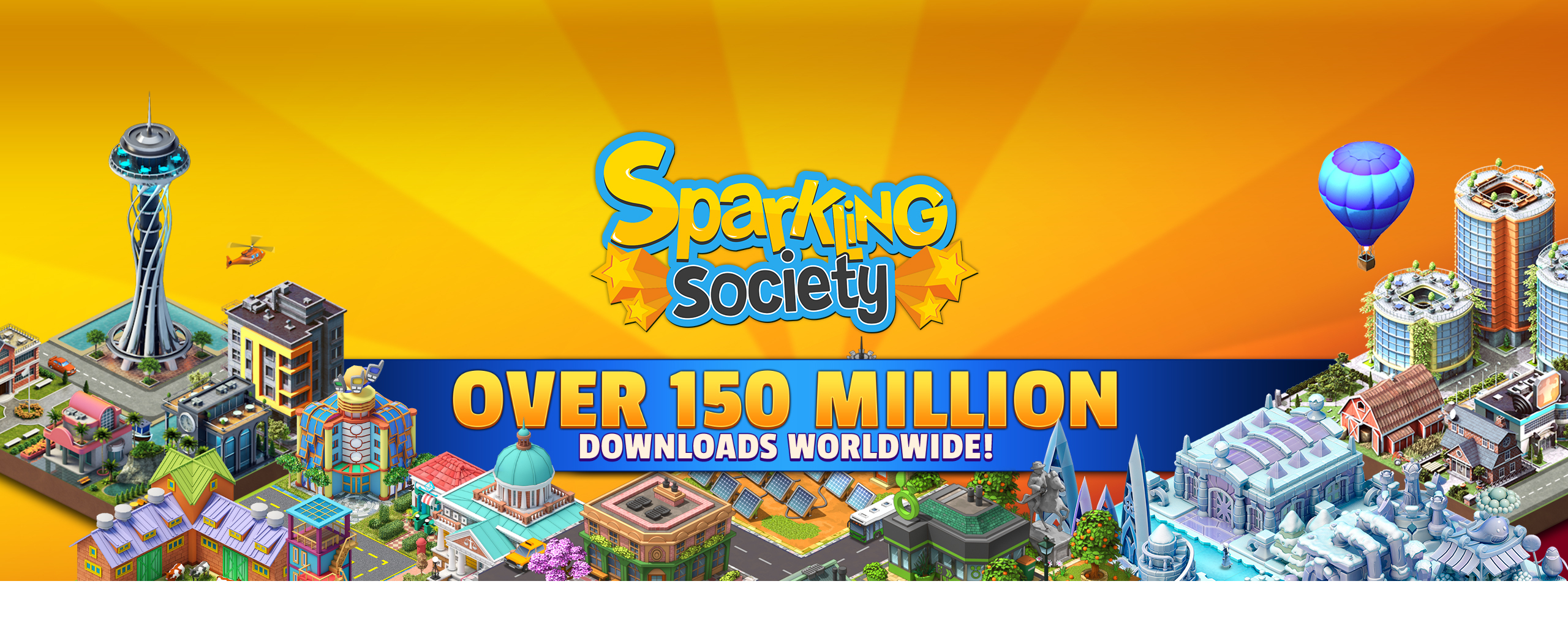Welcome To The Sparkling Society - Various Village Town Sim City Building Games