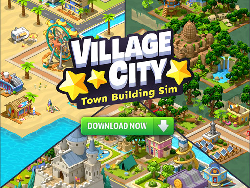 Village Şəhər: Town Building Sim